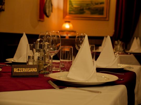 Gorstak Restoran velika sala